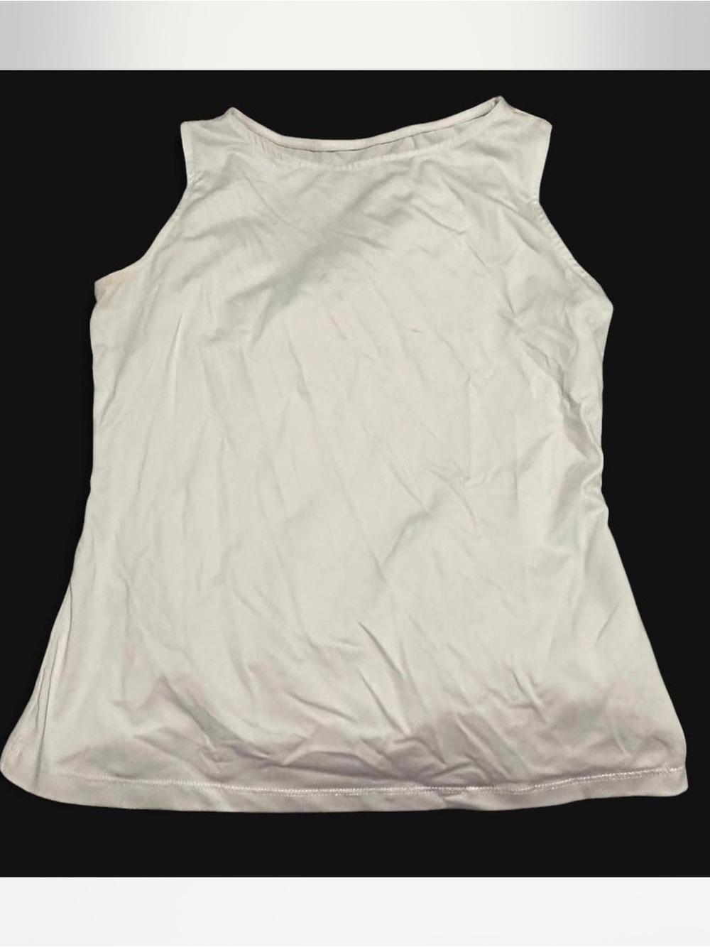 White tank size medium